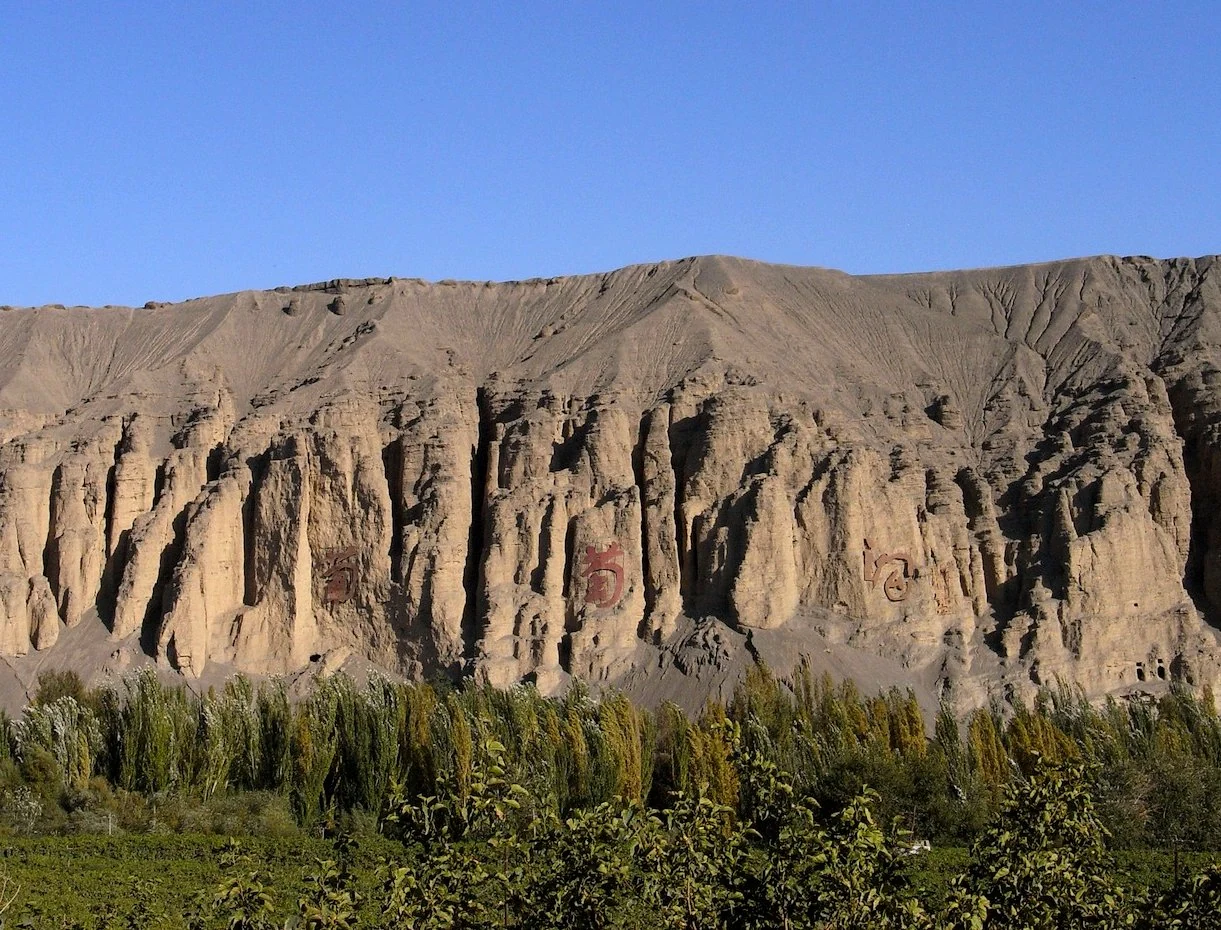 Grape Valley (葡萄沟), Turpan — autumn view