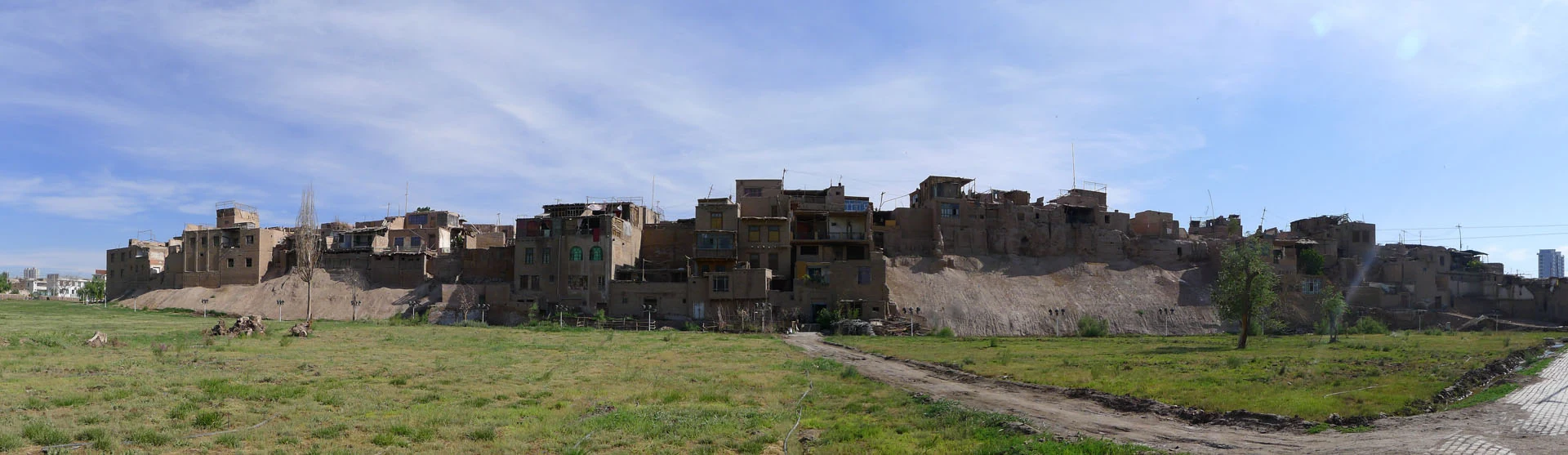 Gaotai Traditional Residences, Kashgar — historical view.