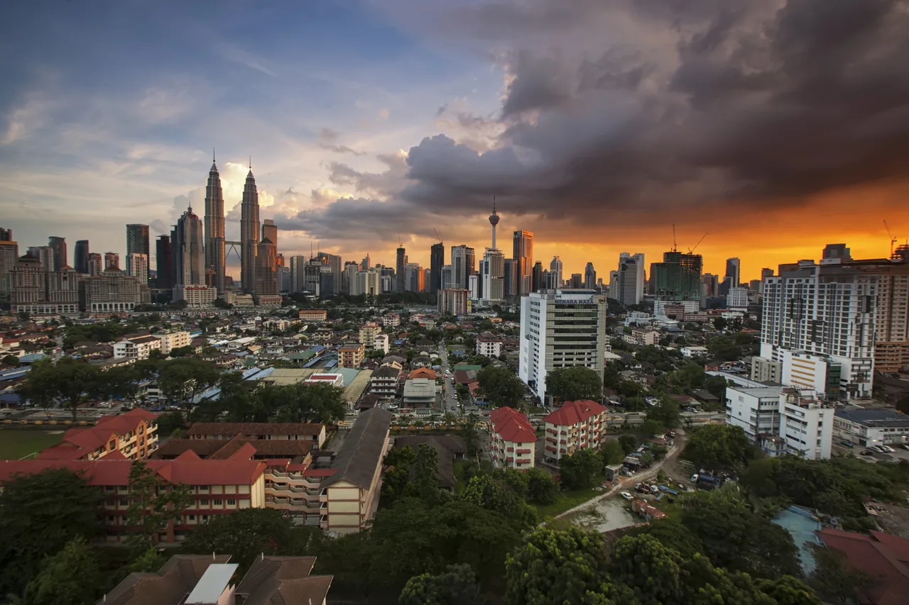 Kuala Lumpur skyline — return journey context