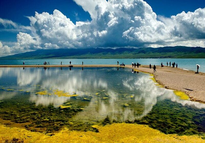qinghai lake erlangjian scenic area